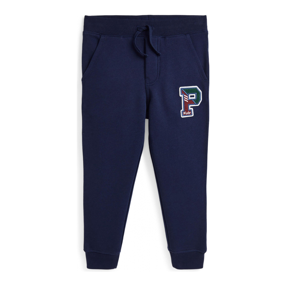 'Fleece Letterman Jogger Pants' pour Enfant et petit garçon