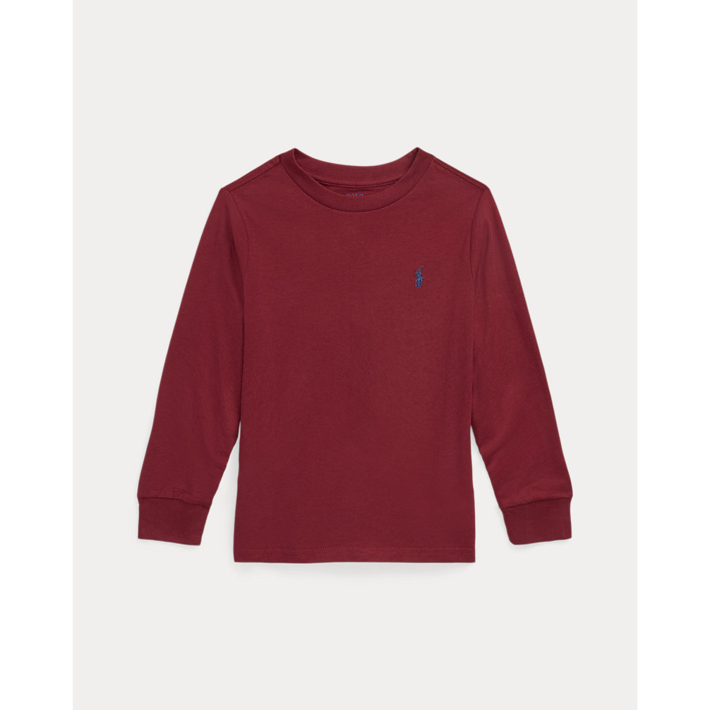 'Cotton Jersey Long-Sleeve Tee' pour Petits garçons