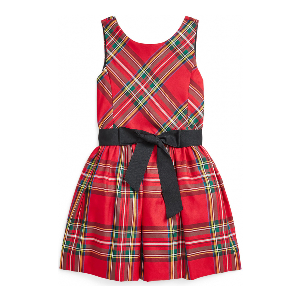 Little Girl's 'Plaid Twill Dress'