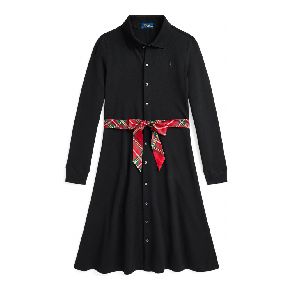 'Stretch Mesh Polo Dress' pour Grandes filles