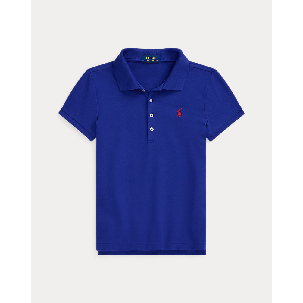 'Stretch Mesh Polo Shirt' pour Grandes filles