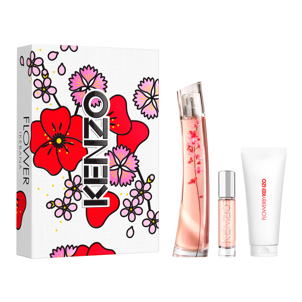 Coffret de parfum 'Flower By Kenzo Ikebana Sakura' - 3 Pièces