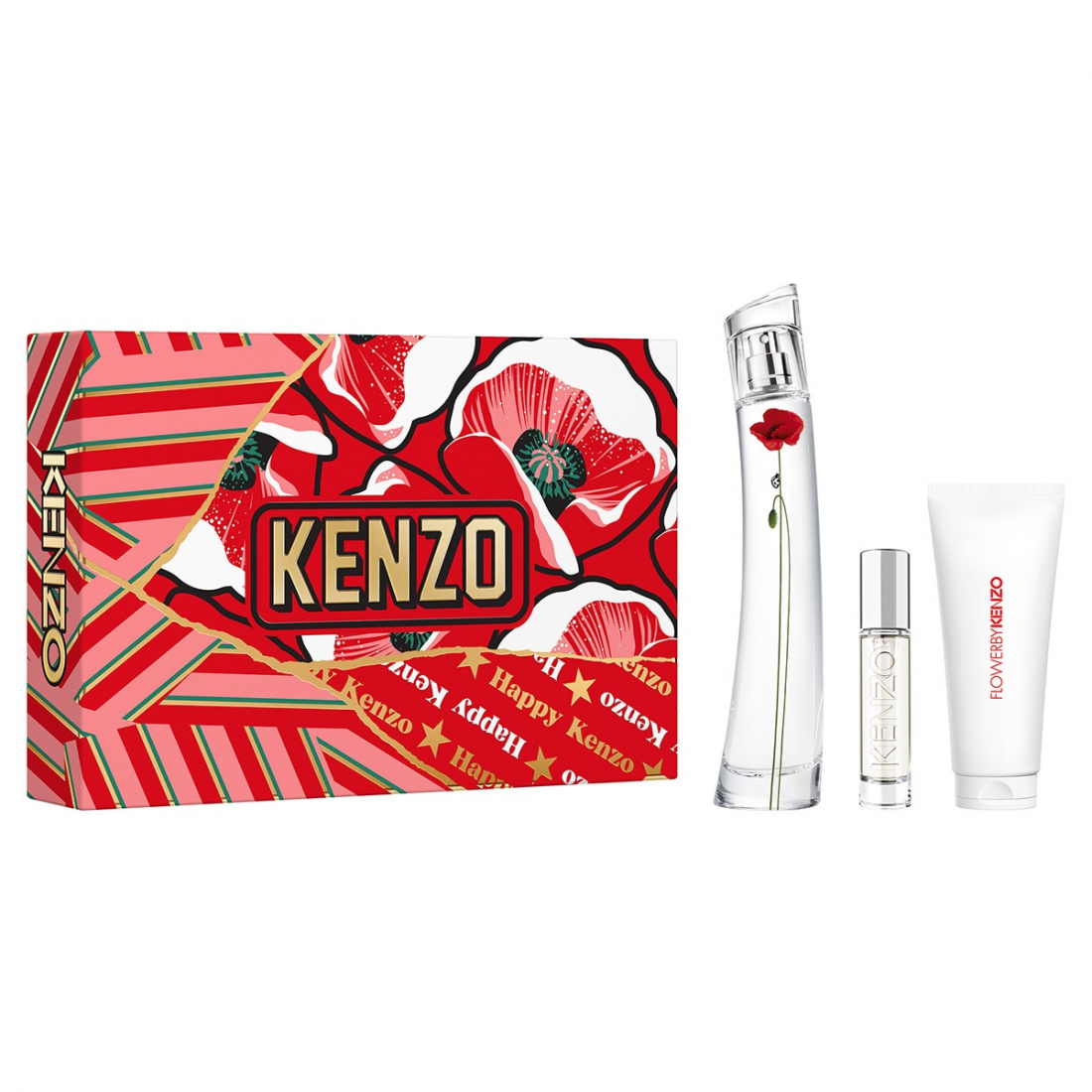 'Flower By Kenzo La Récolte Parisienne' Parfüm Set - 3 Stücke