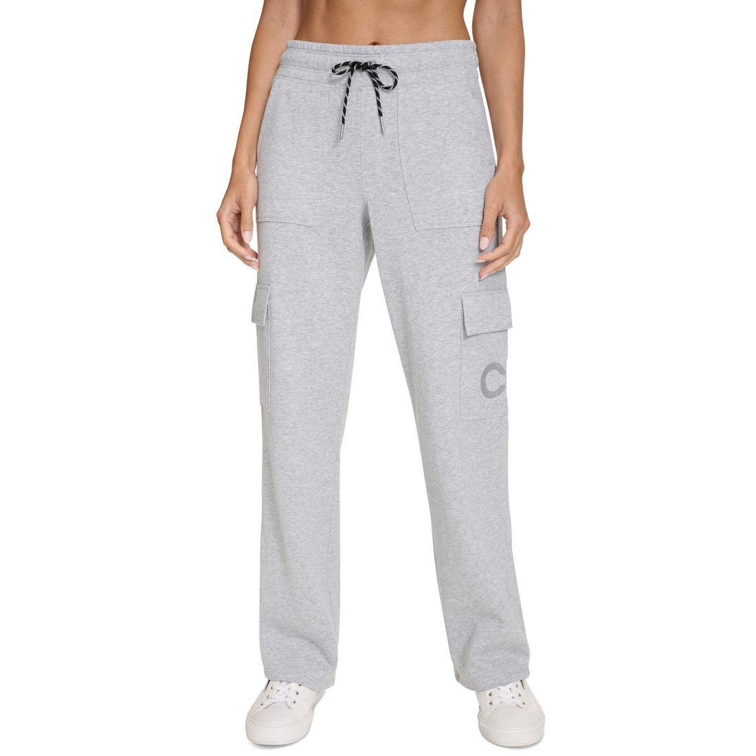 Women's 'Active Embroidered-Logo Cargo Pants'