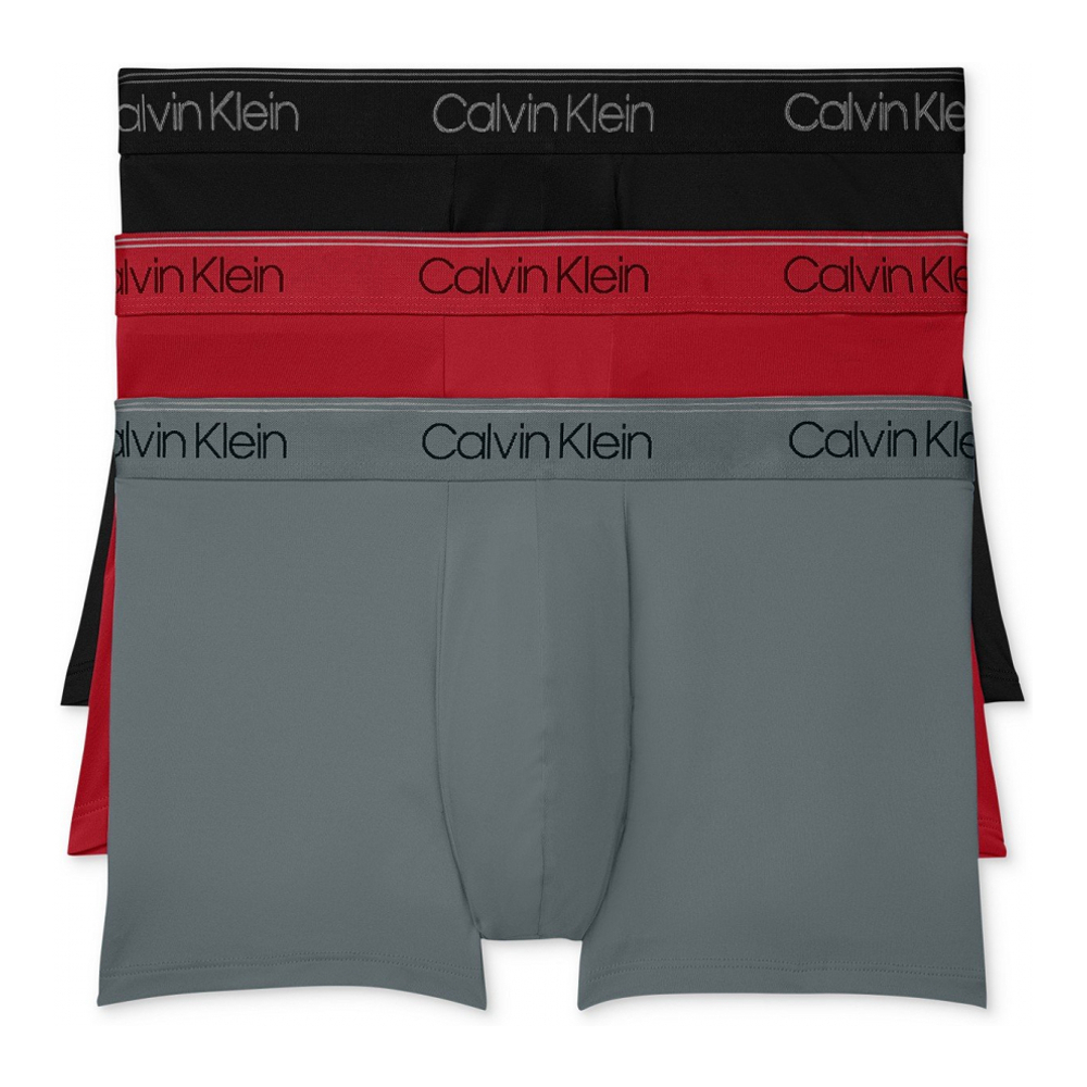 'Microfiber Stretch Low-Rise' Trunks für Herren - 3 Stücke
