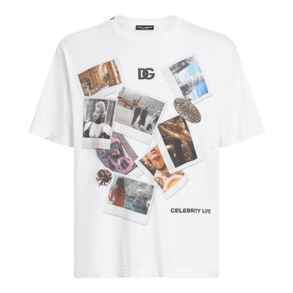 T-shirt 'Photograph-Print' pour Hommes