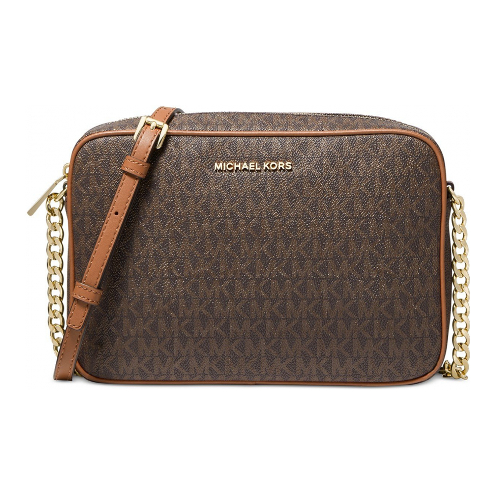 Women's 'Large Logo Jet Set East West' Crossbody Bag