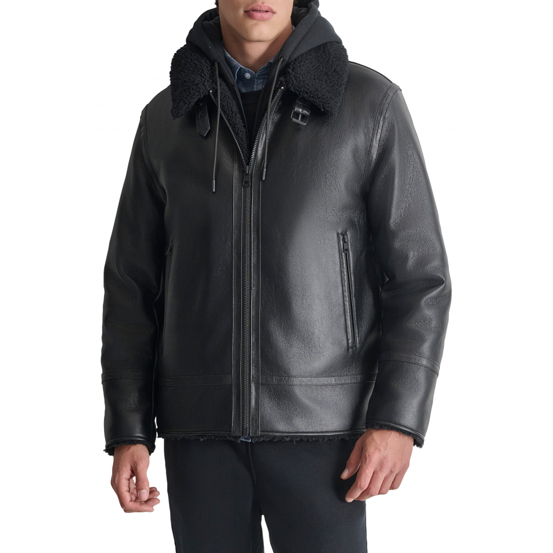 Perfecto 'Water Resistant Faux Shearling Lined' pour Hommes
