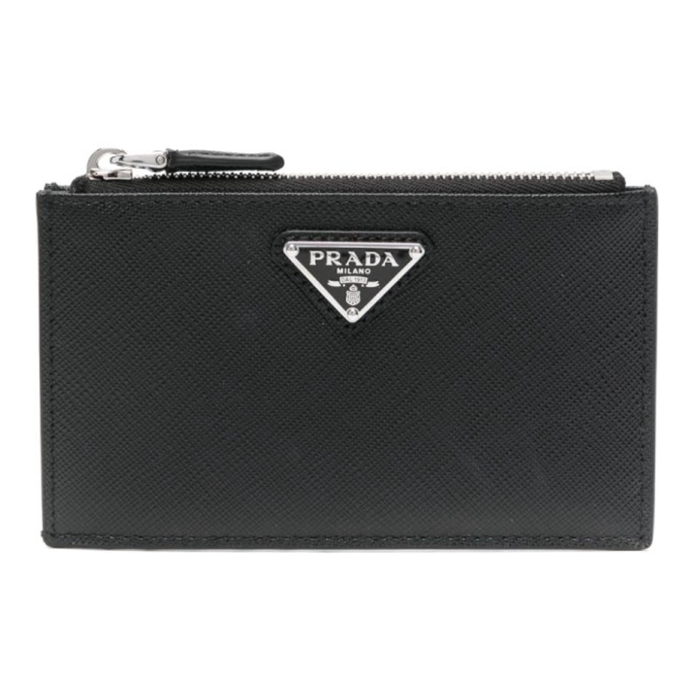 Men's 'Enamel Triangle-Logo' Wallet