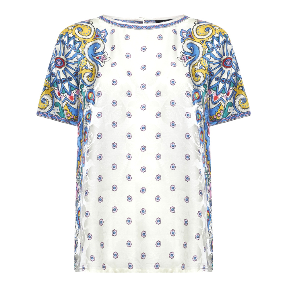 T-shirt 'Paisley Print' pour Femmes