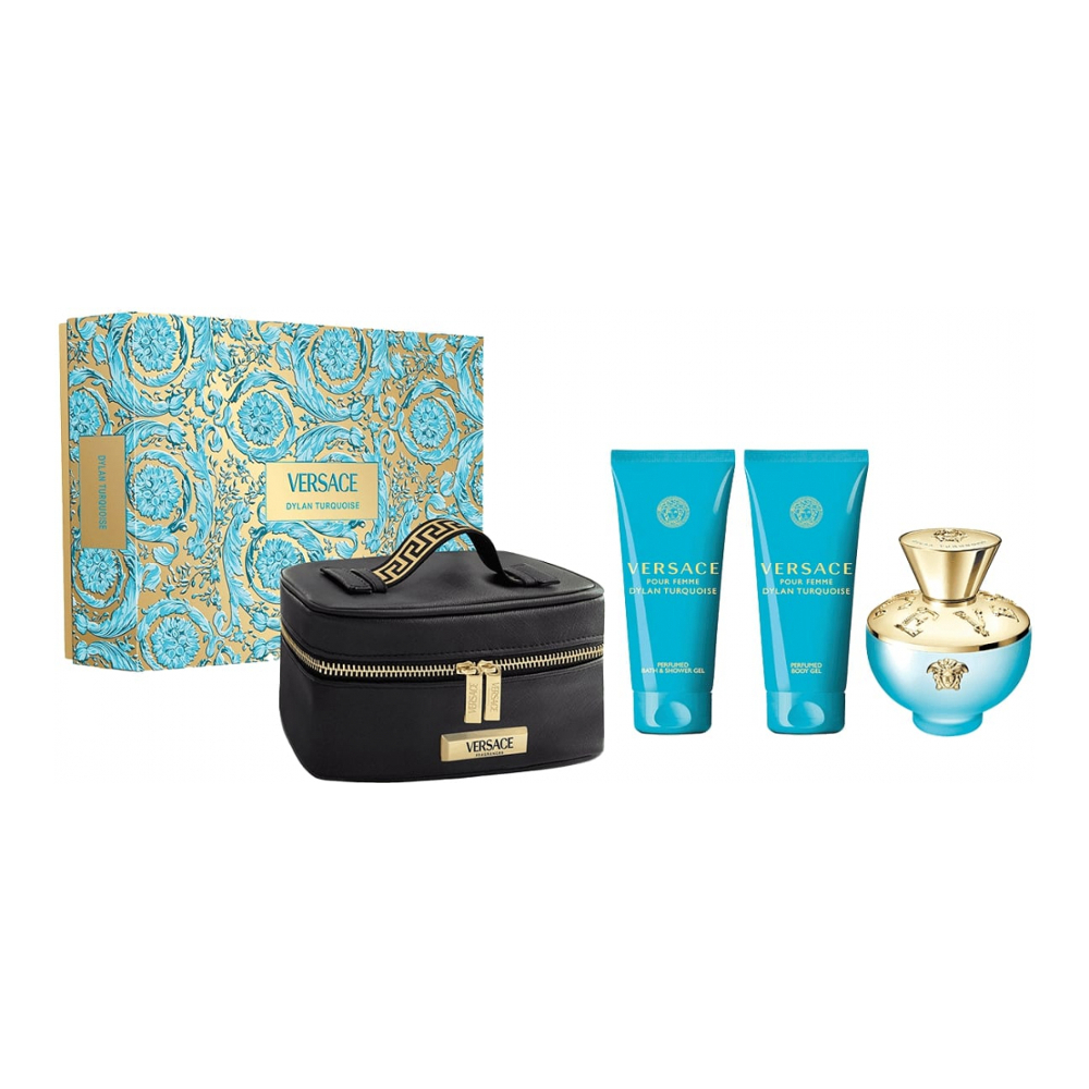 Coffret de parfum 'Dylan Turquoise' - 4 Pièces