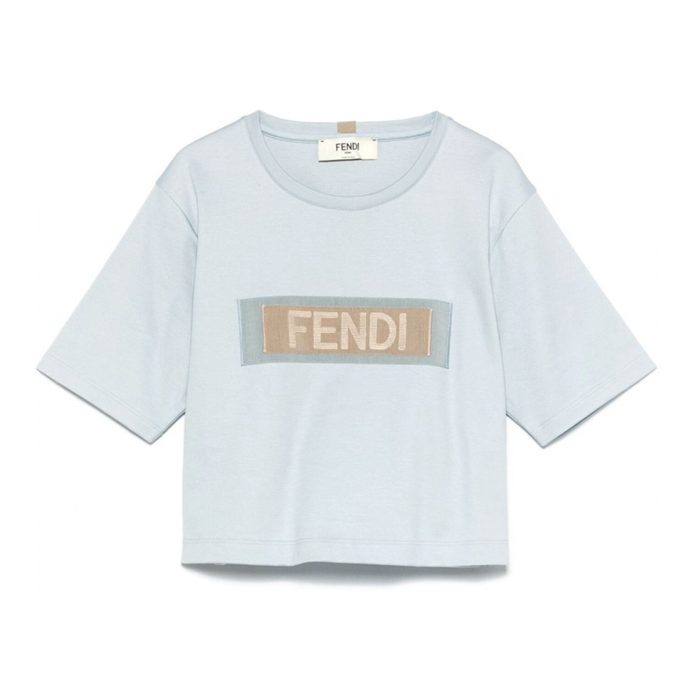 T-shirt 'Ribbon-Logo' pour Femmes