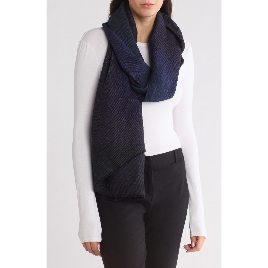 Foulard 'Lurex Rainbow Pleat' pour Femmes