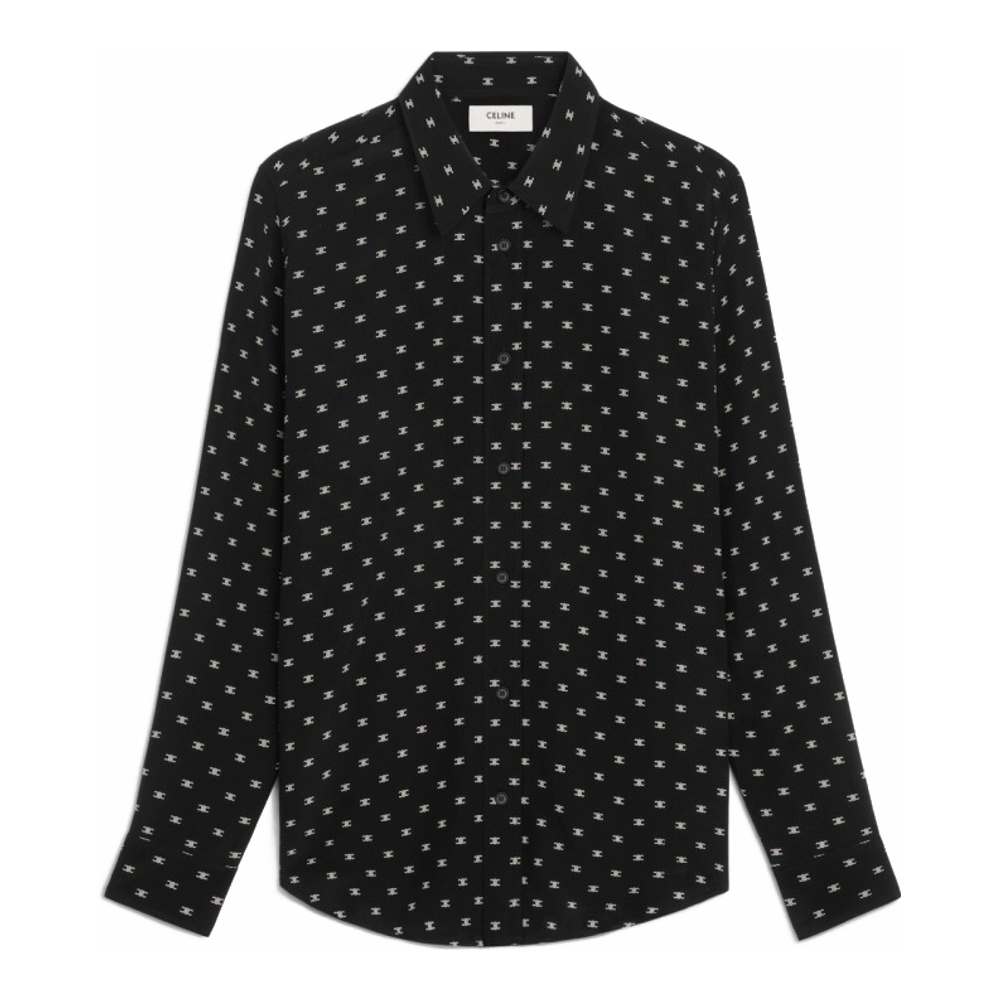 'Printed' Hemd für Herren