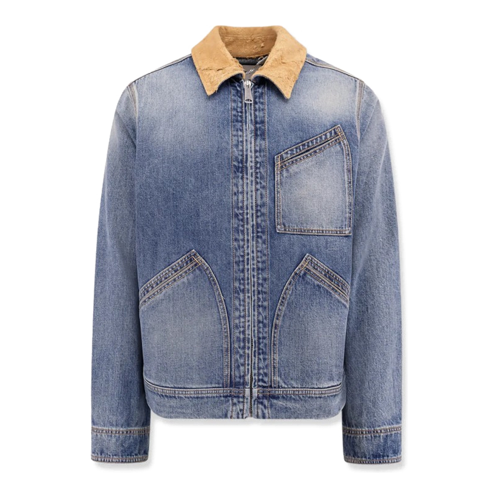 Veste en jeans 'Stonewashed' pour Hommes