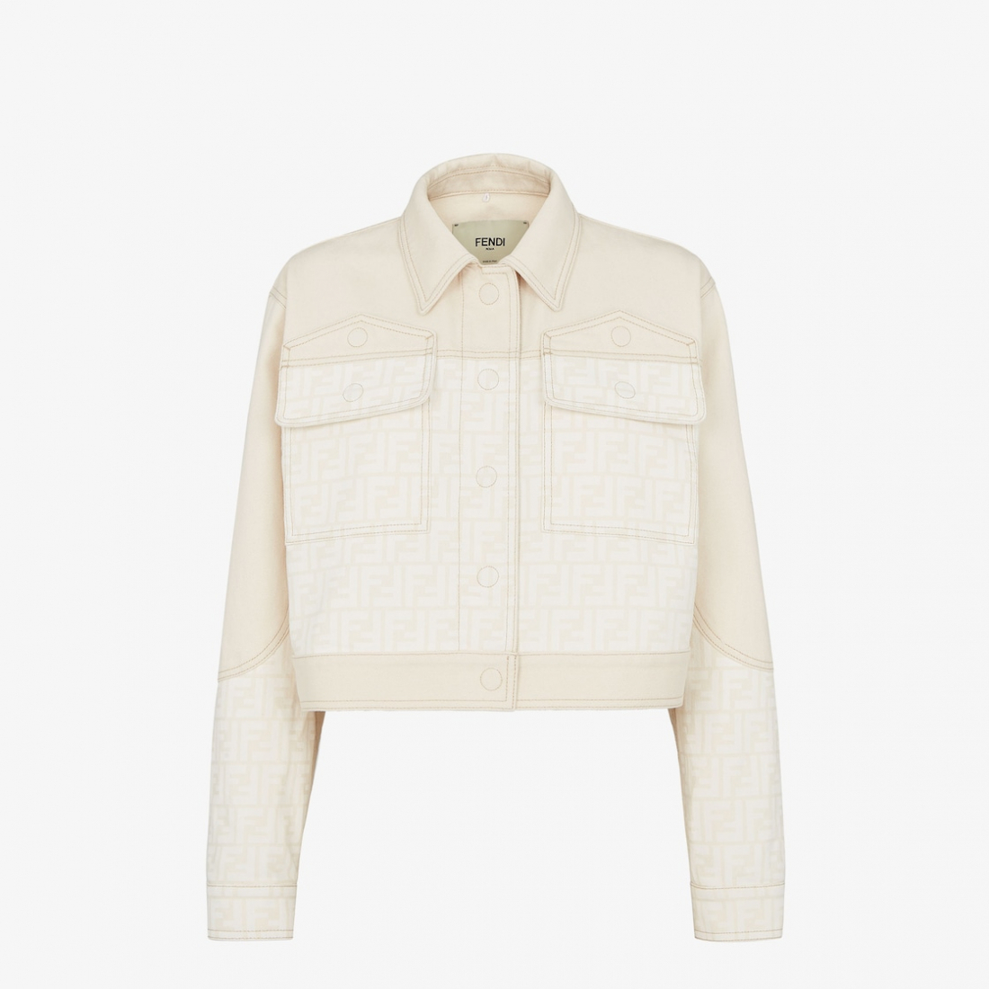 Veste en jeans 'FF' pour Femmes