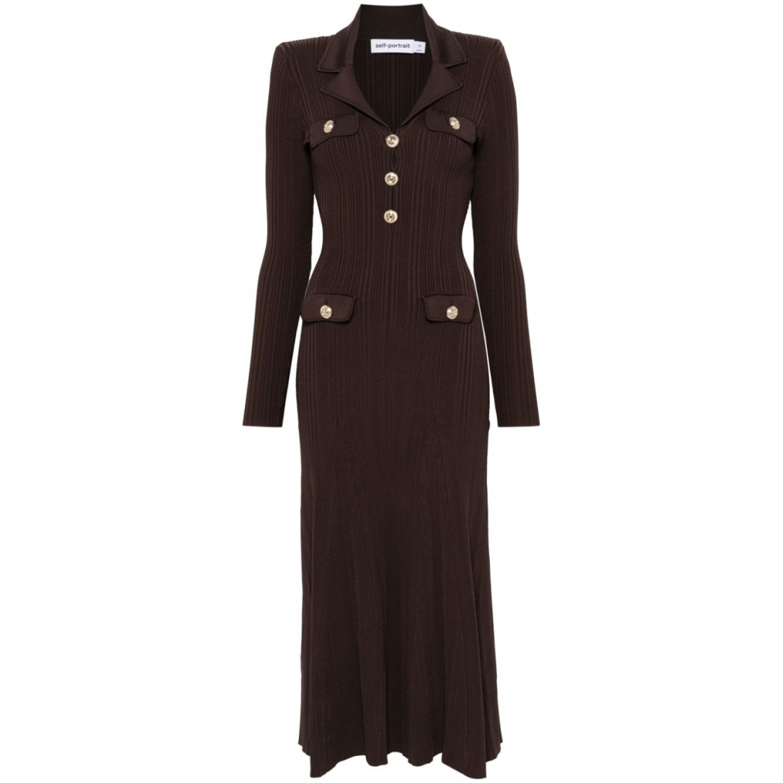 Women's 'Ribbed-Knit' Midi Dress