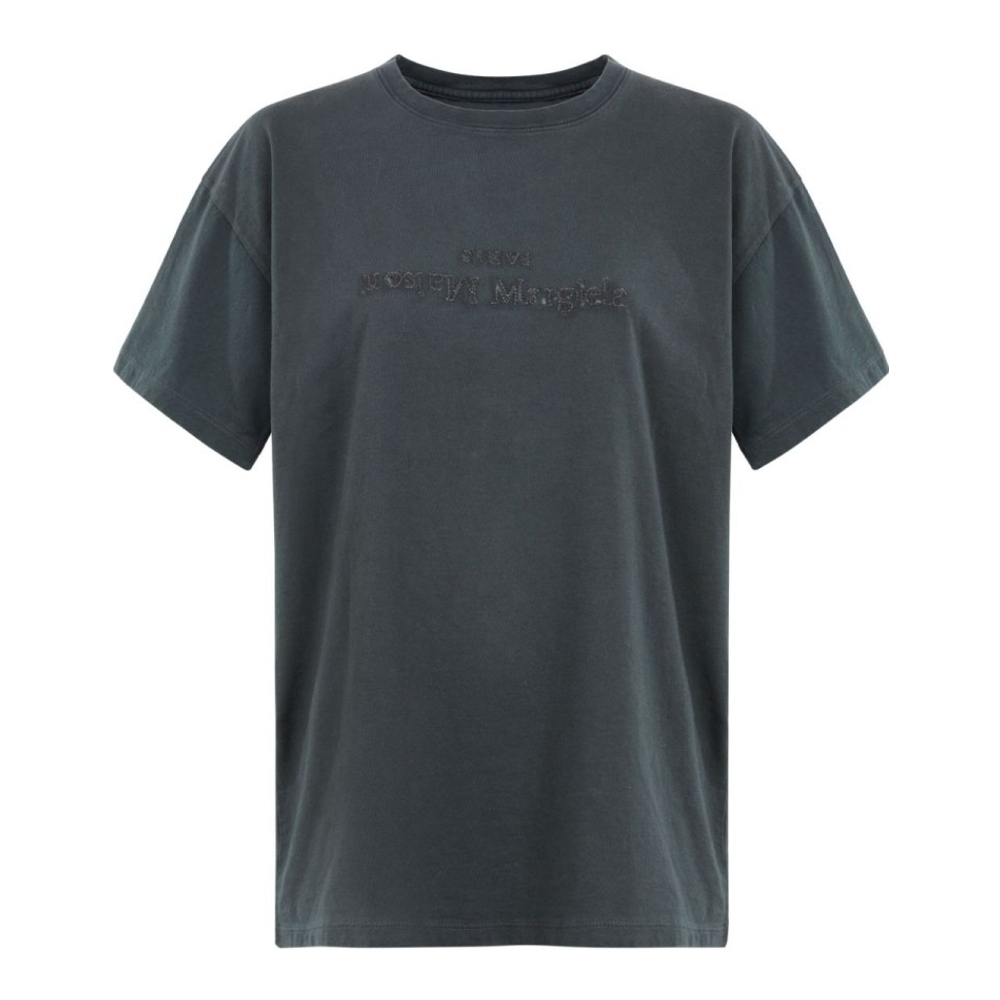 T-shirt 'Logo-Embroidered' pour Femmes