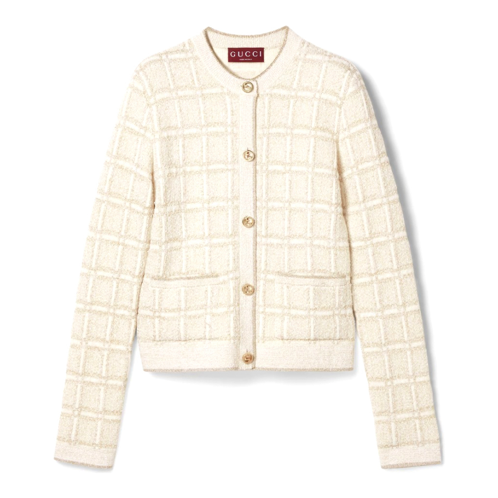 Cardigan 'Check' pour Femmes