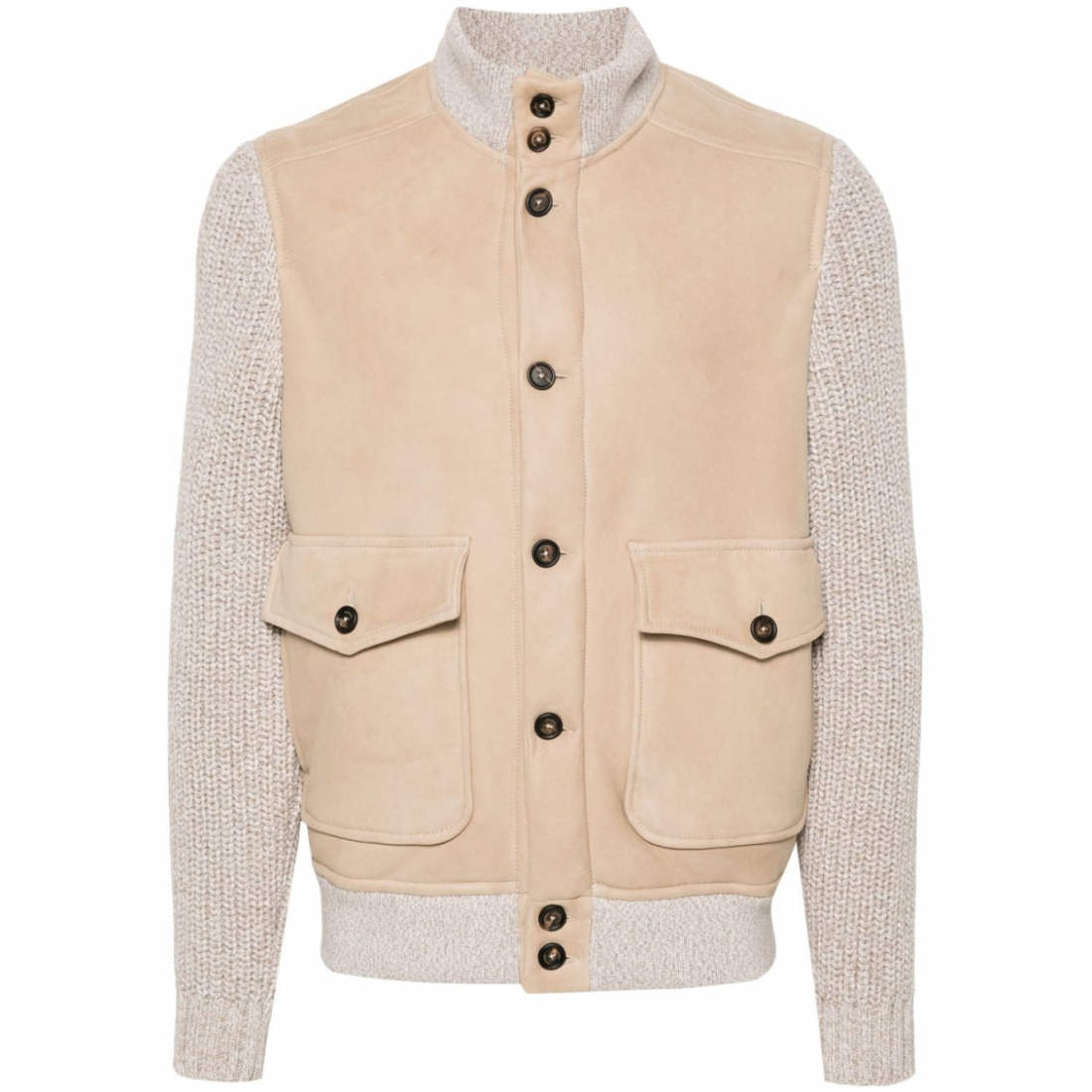 Veste 'Knitted-Panels' pour Hommes
