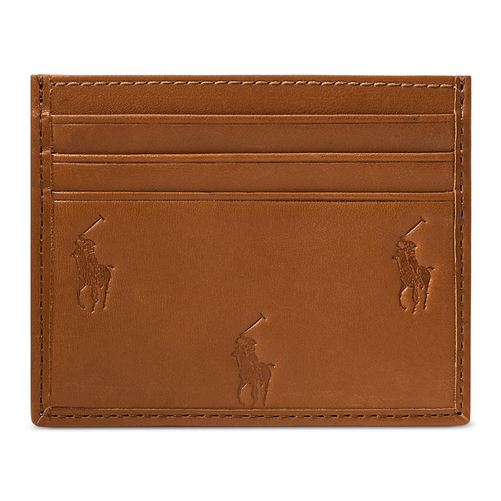 Men's 'Allover Pony Leather' Card case
