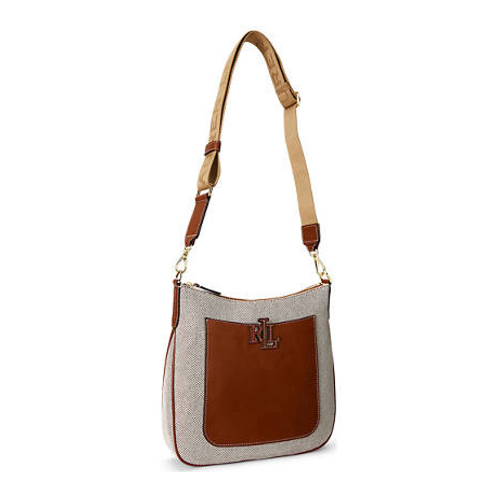 Women's 'Canvas and Leather Large Cameryn' Crossbody Bag