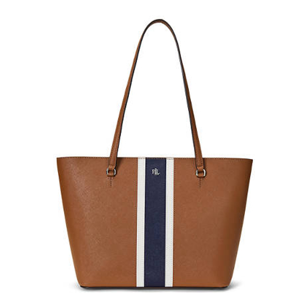 Women's 'Crosshatch Leather Medium Karly' Tote Bag