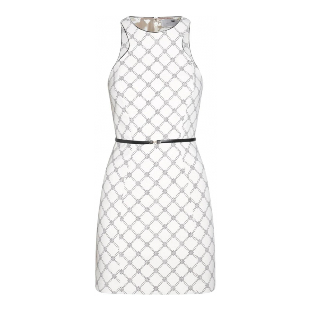 Women's 'With Diamond Print' Mini Dress