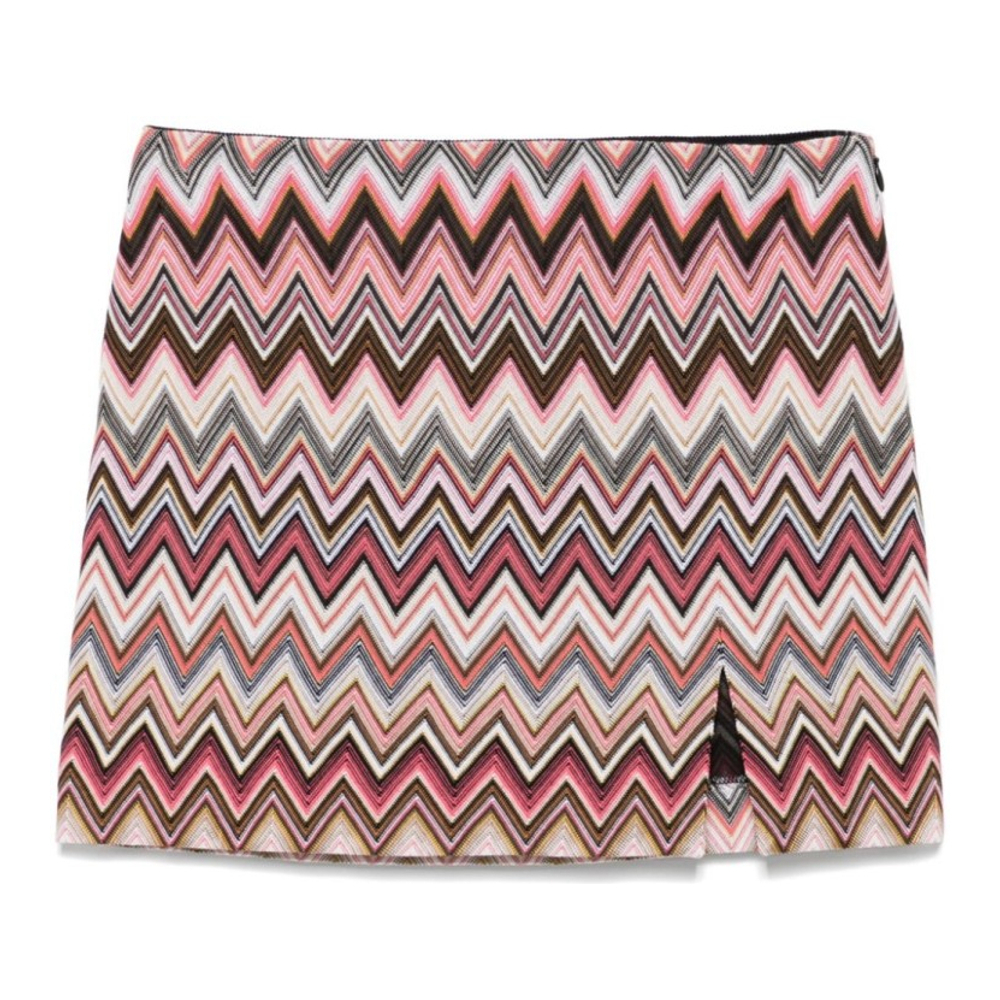Mini Jupe 'Zigzag' pour Femmes