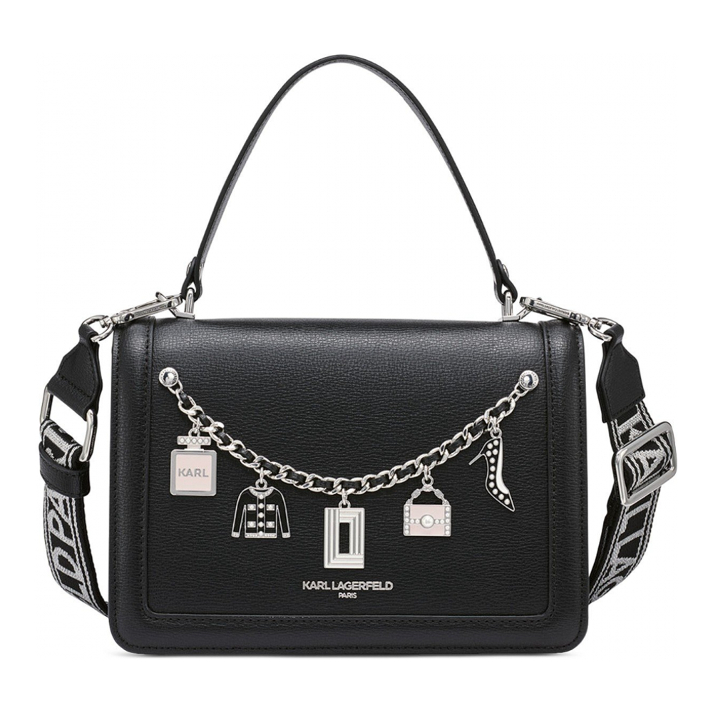 Women's 'Simone Karl Leather Small Crossbody'