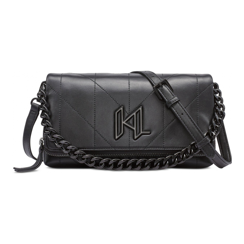 'Lavande Leather Crossbody' pour Femmes