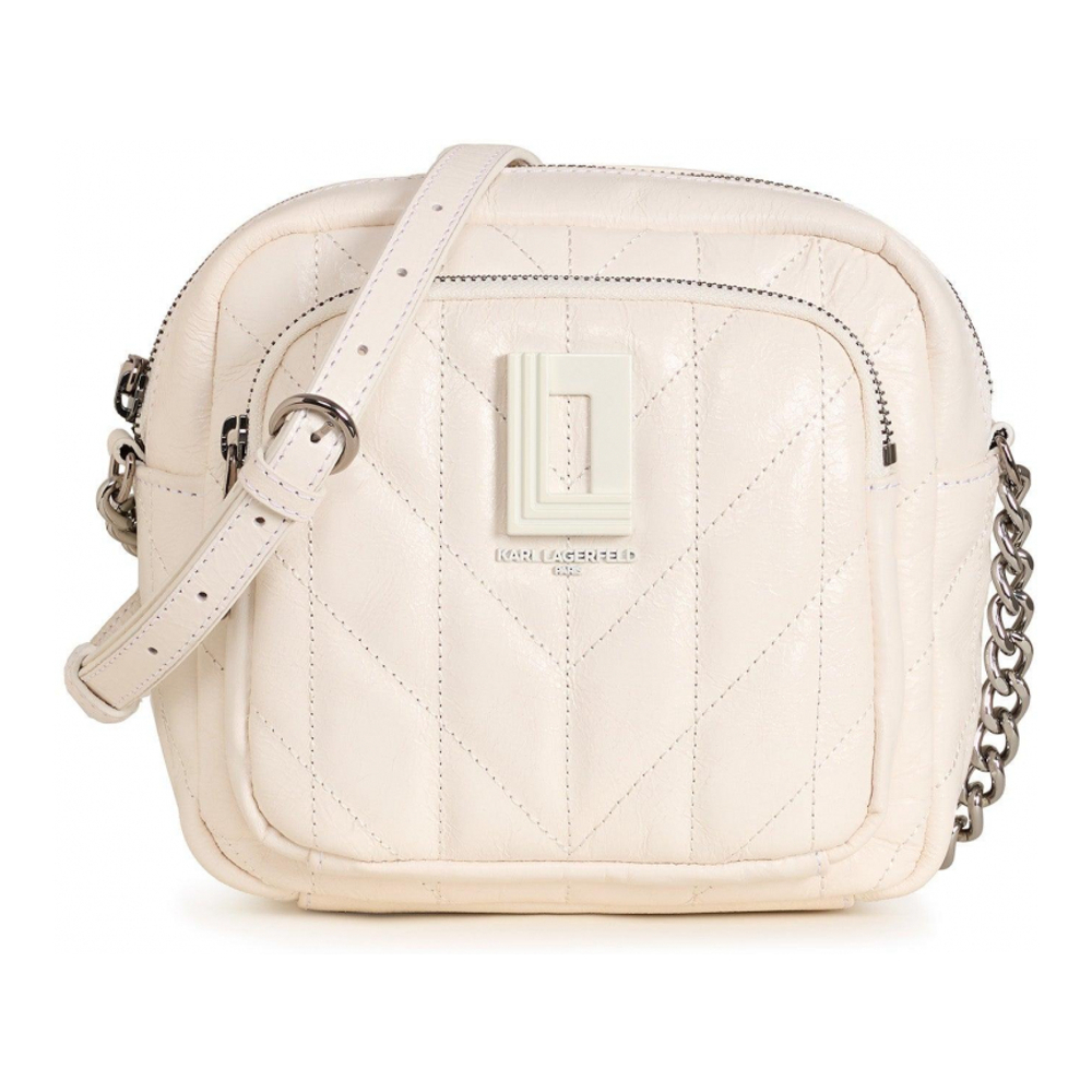 Women's 'Lafayette Glazed Leather Camera' Crossbody Bag