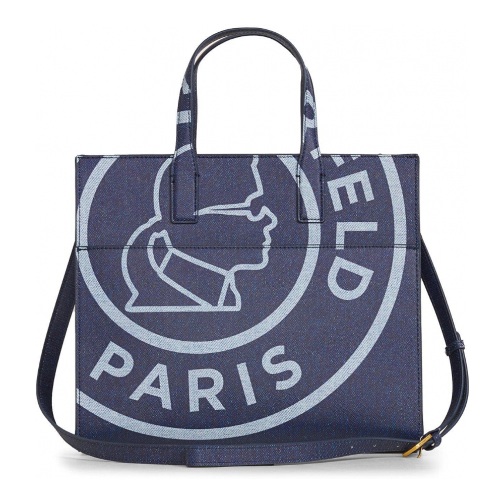 Women's 'Nouveau Exploded Logo Print' Satchel