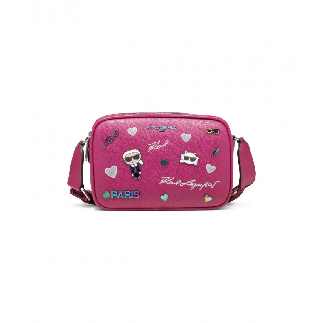 Women's 'Maybelle Camera Cate Pins' Crossbody Bag