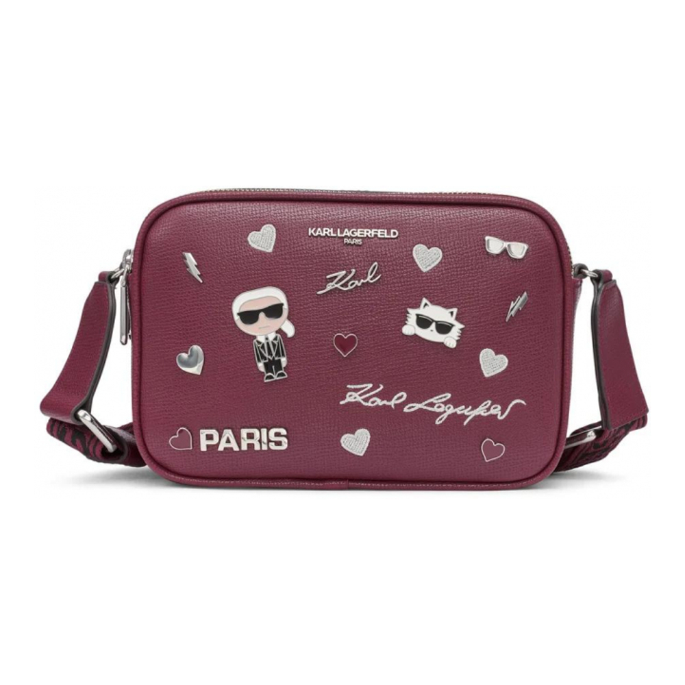 Women's 'Maybelle Cate Pins Camera' Crossbody Bag