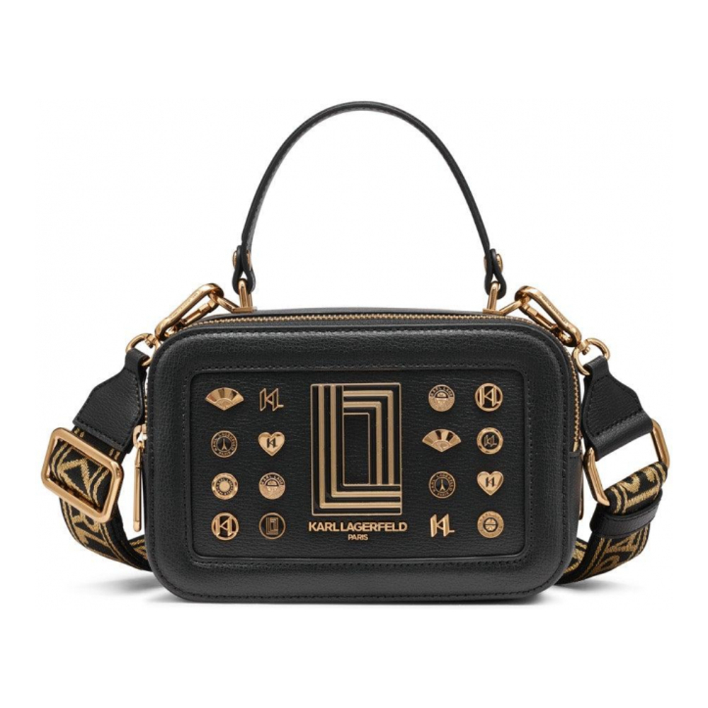 Women's 'Simone With Gold Fan Rivets' Camera Bag