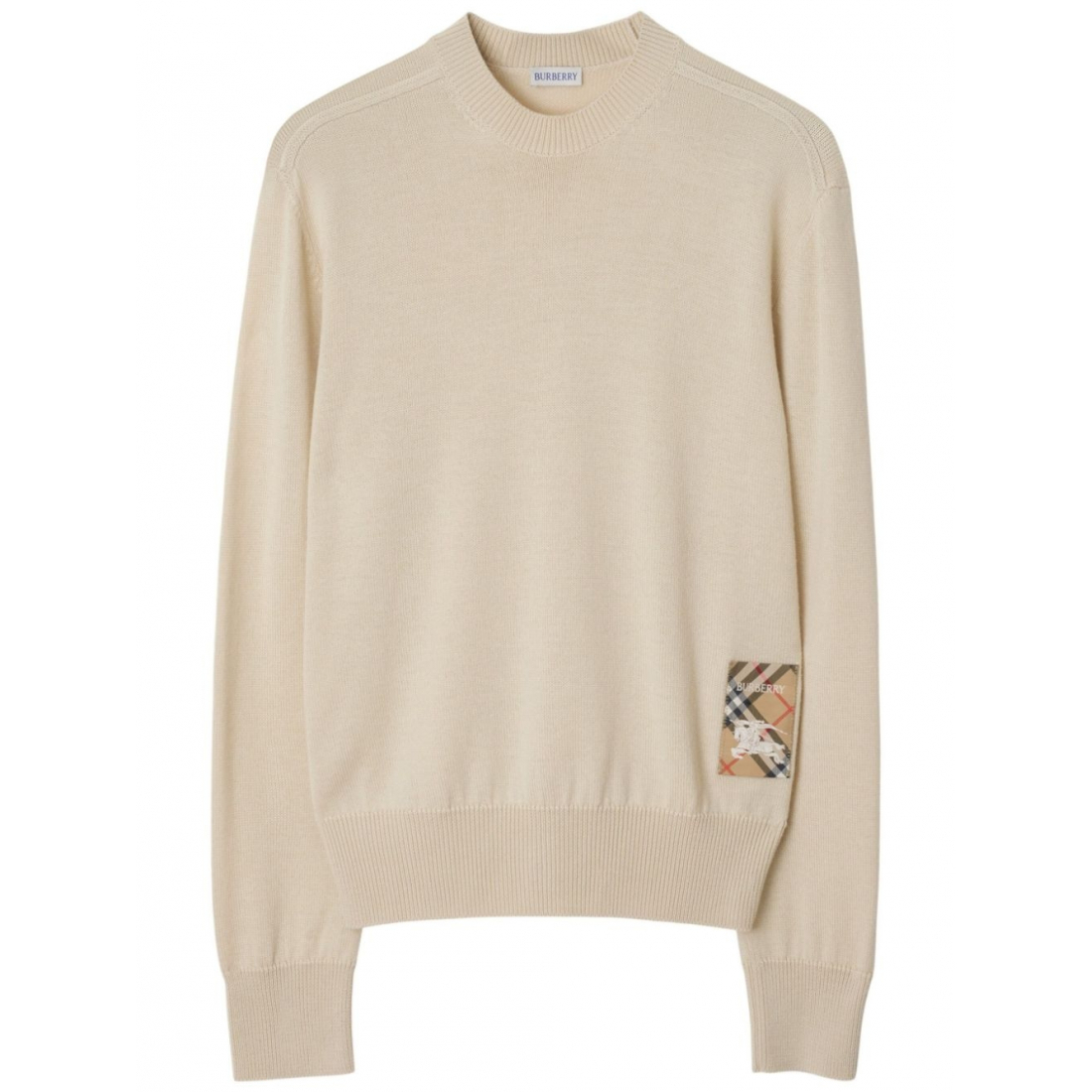 Pull 'Check-Label' pour Hommes