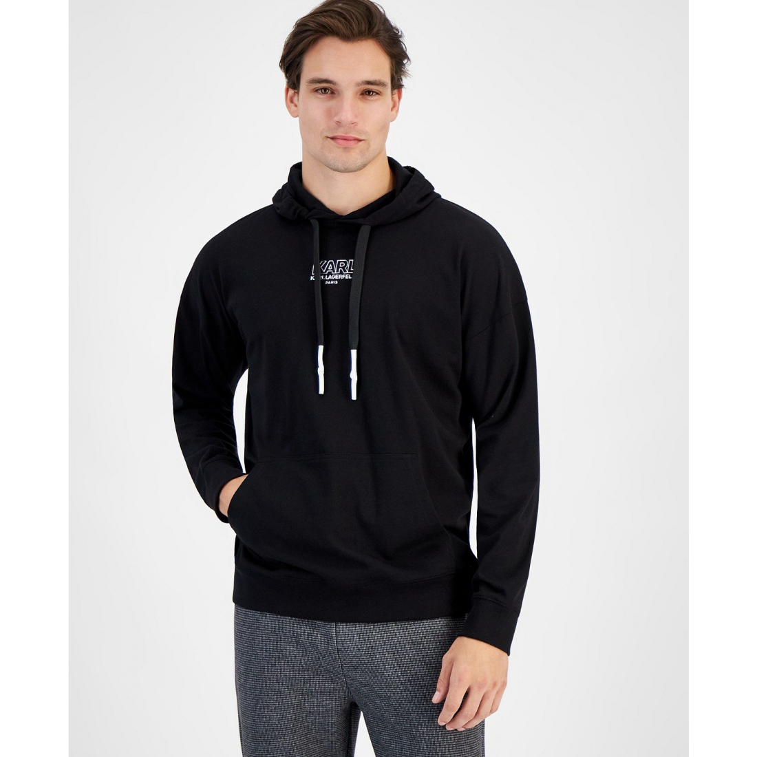 Men's 'Slim Fit Pullover Logo' Hoodie