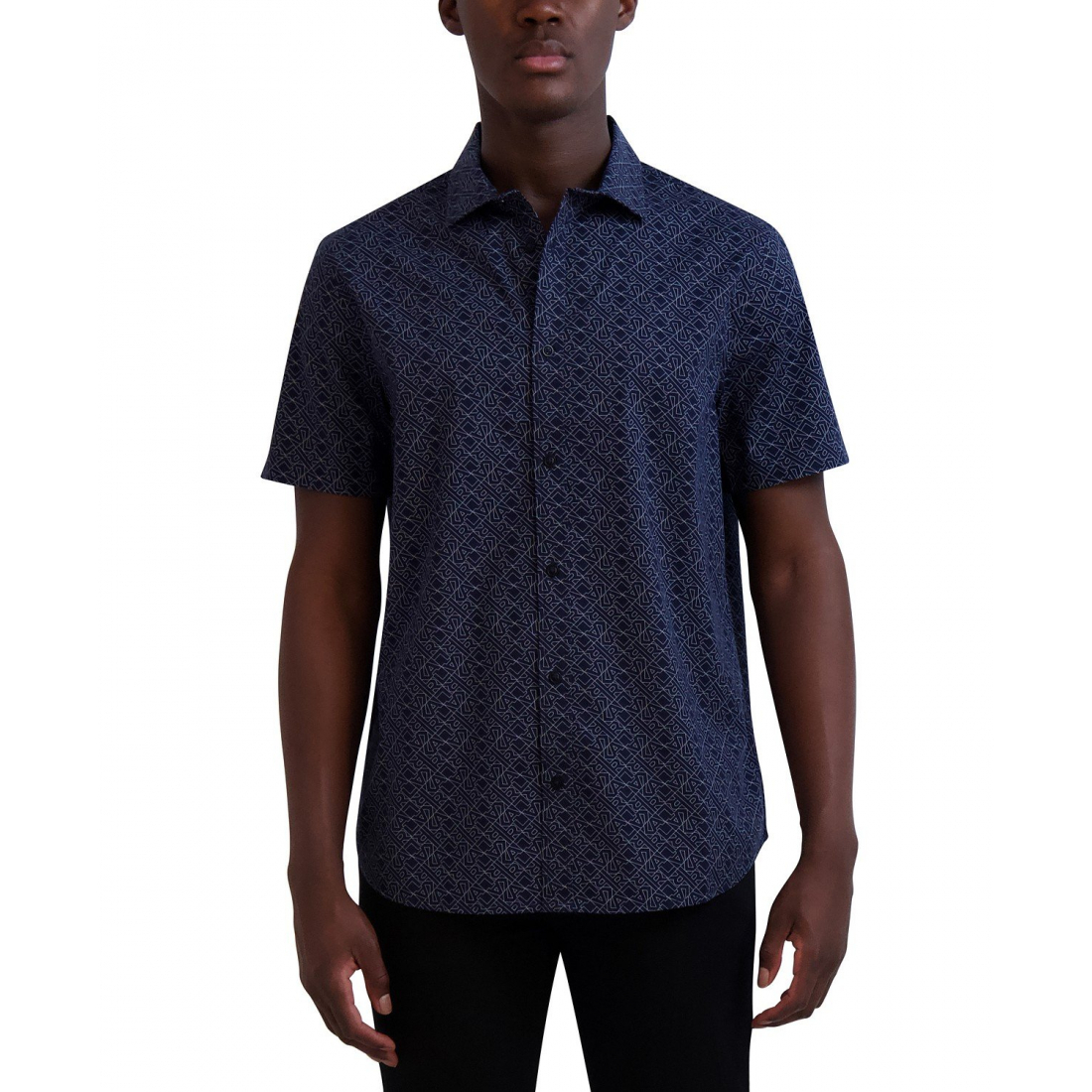 Chemise 'Signature-Print Slim' pour Hommes