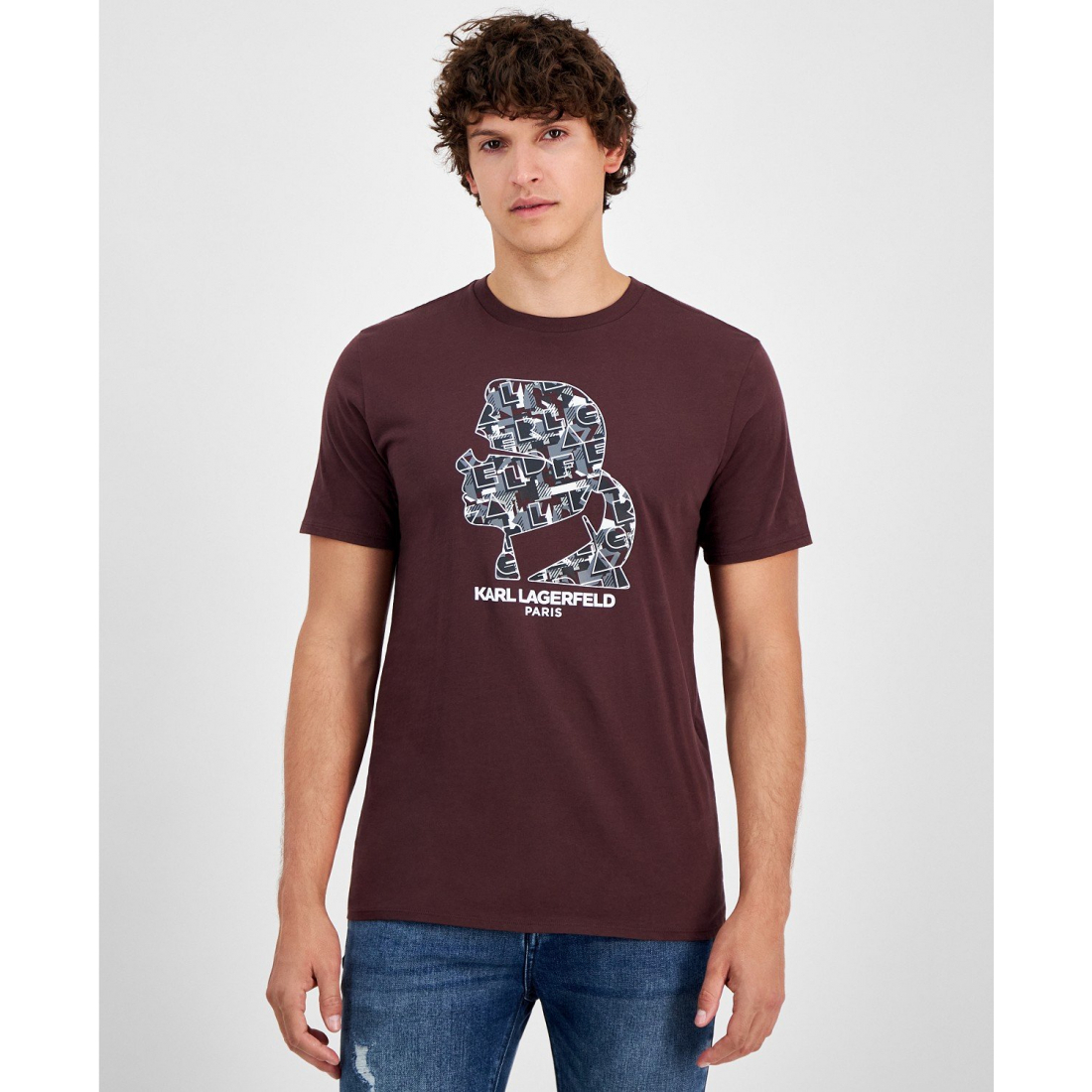 'Outline Graphic T-Shirt' pour Hommes