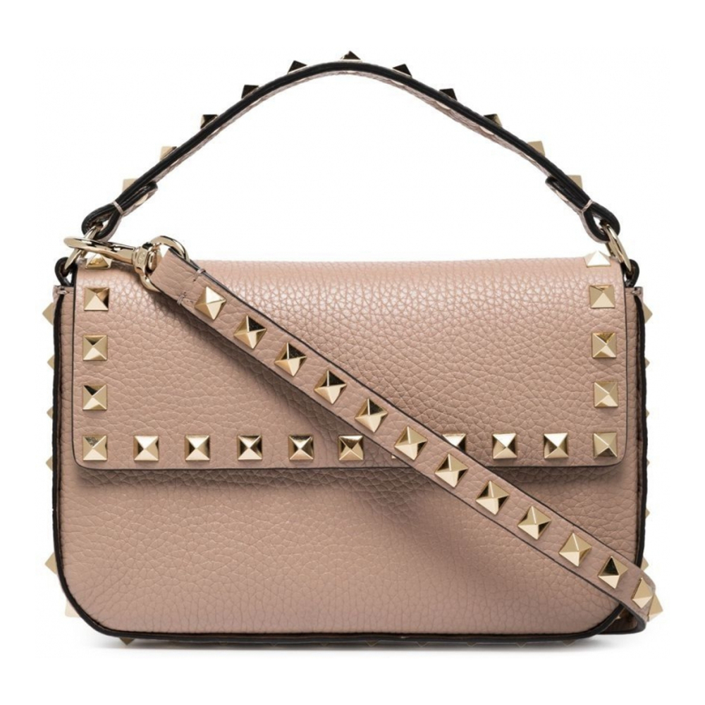 Women's 'Rockstud Top-Handle' Top Handle Bag