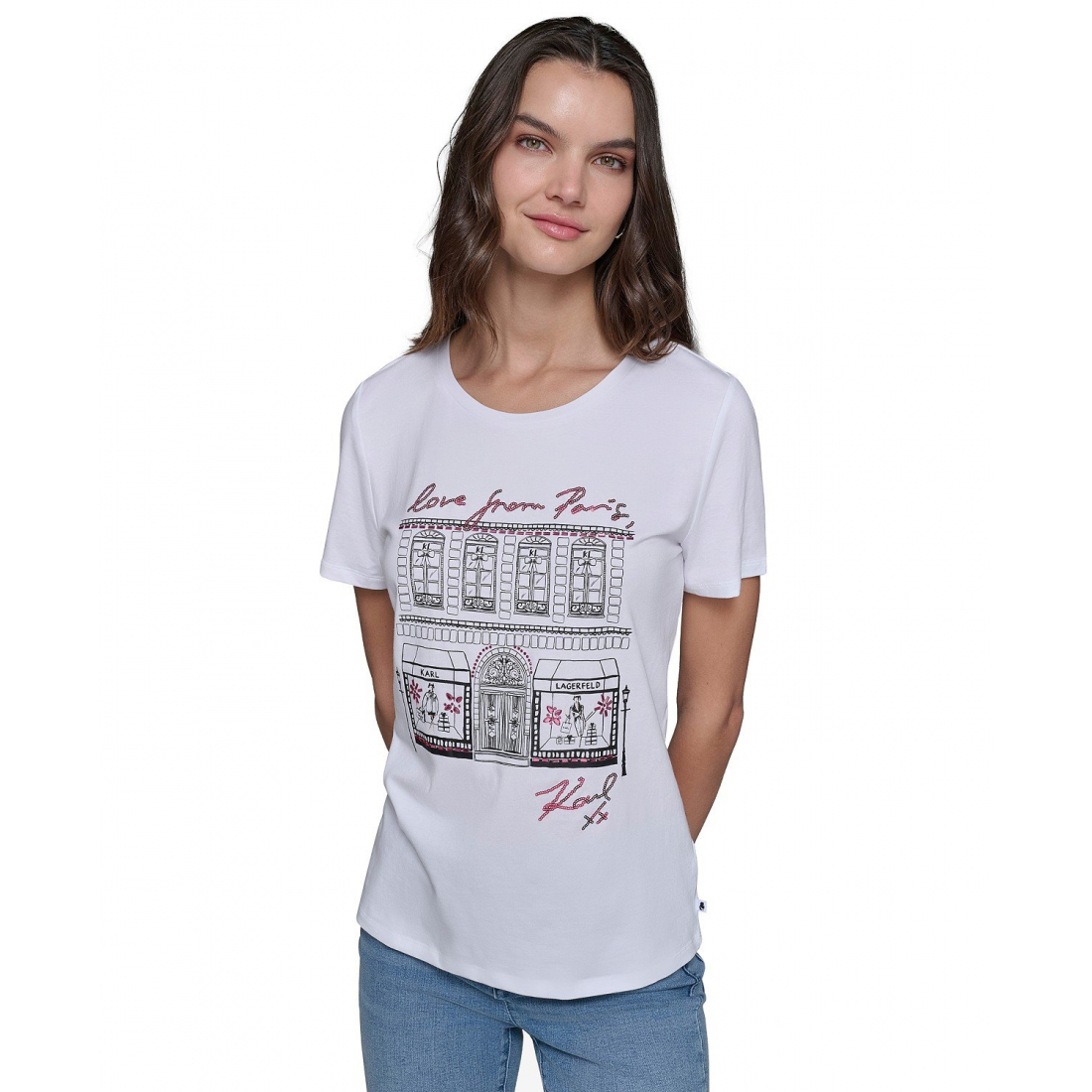 T-shirt 'Shopping Graphic T-Shirt' pour Femmes