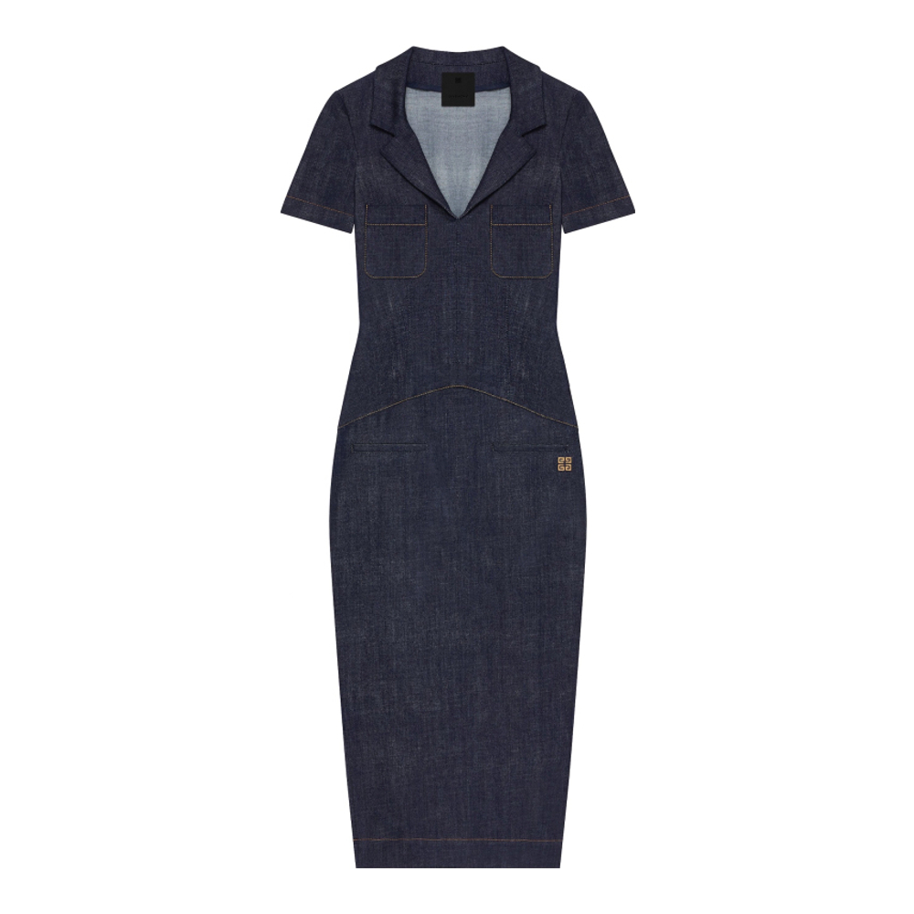 Robe Midi '4G Emblem' pour Femmes