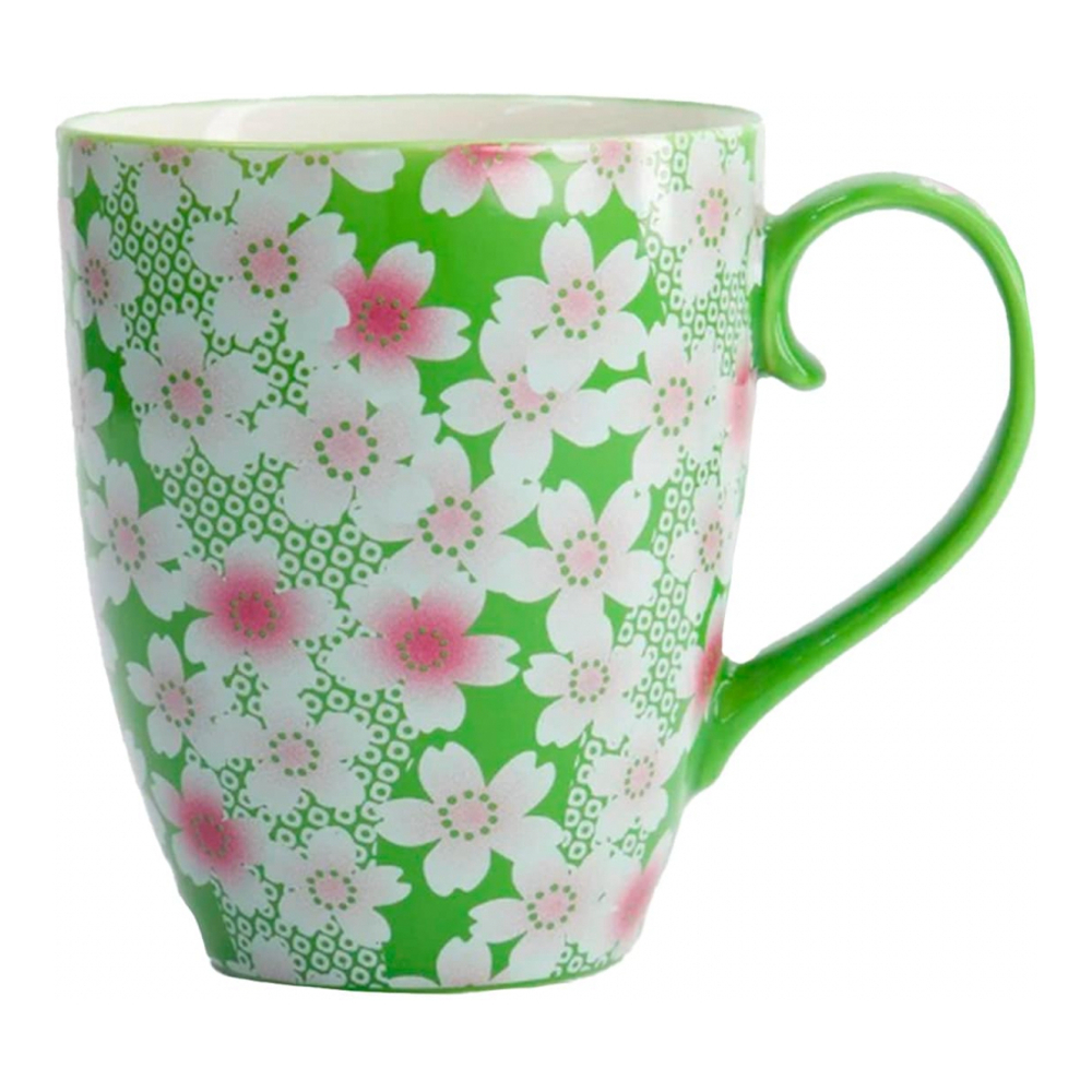 Kawaii Flower Mug Green 8.5 x 10.2 cm 300 ml GB