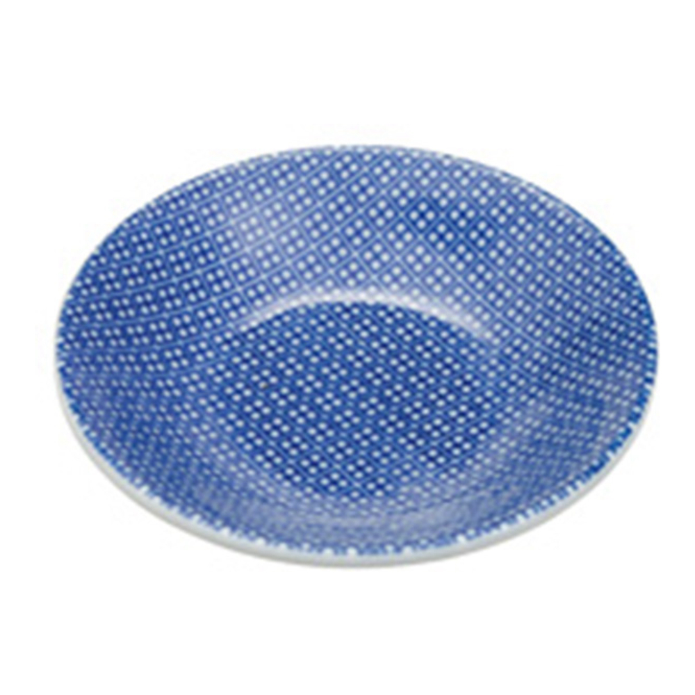 Set Of 12 Nippon Blue Soy Plate In Blue Porcelain