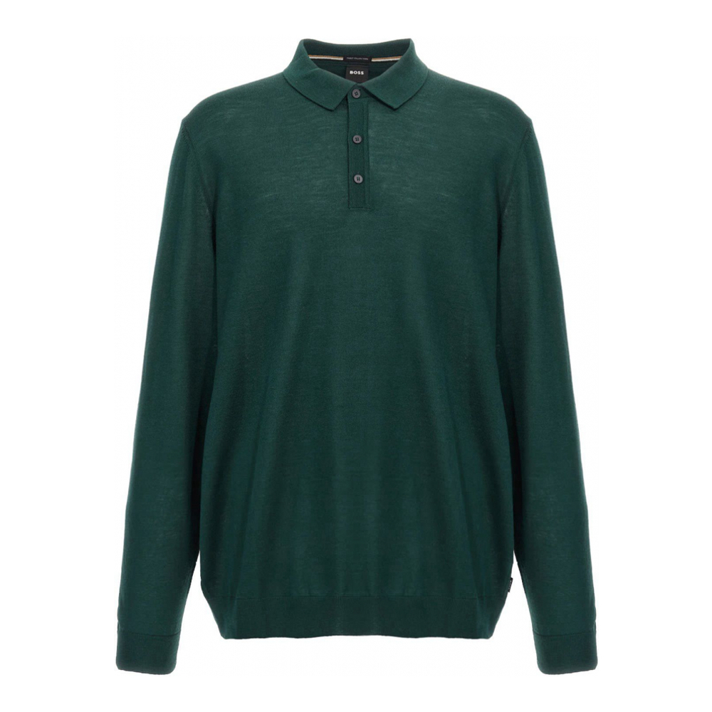 Polo manches longues 'Lancione' pour Hommes