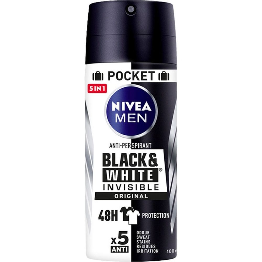 'Black & White Invisible Original' Spray Deodorant - 100 ml