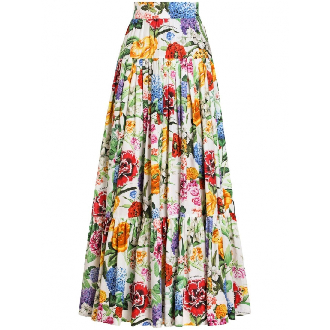 Jupe Maxi 'Floral-Print' pour Femmes