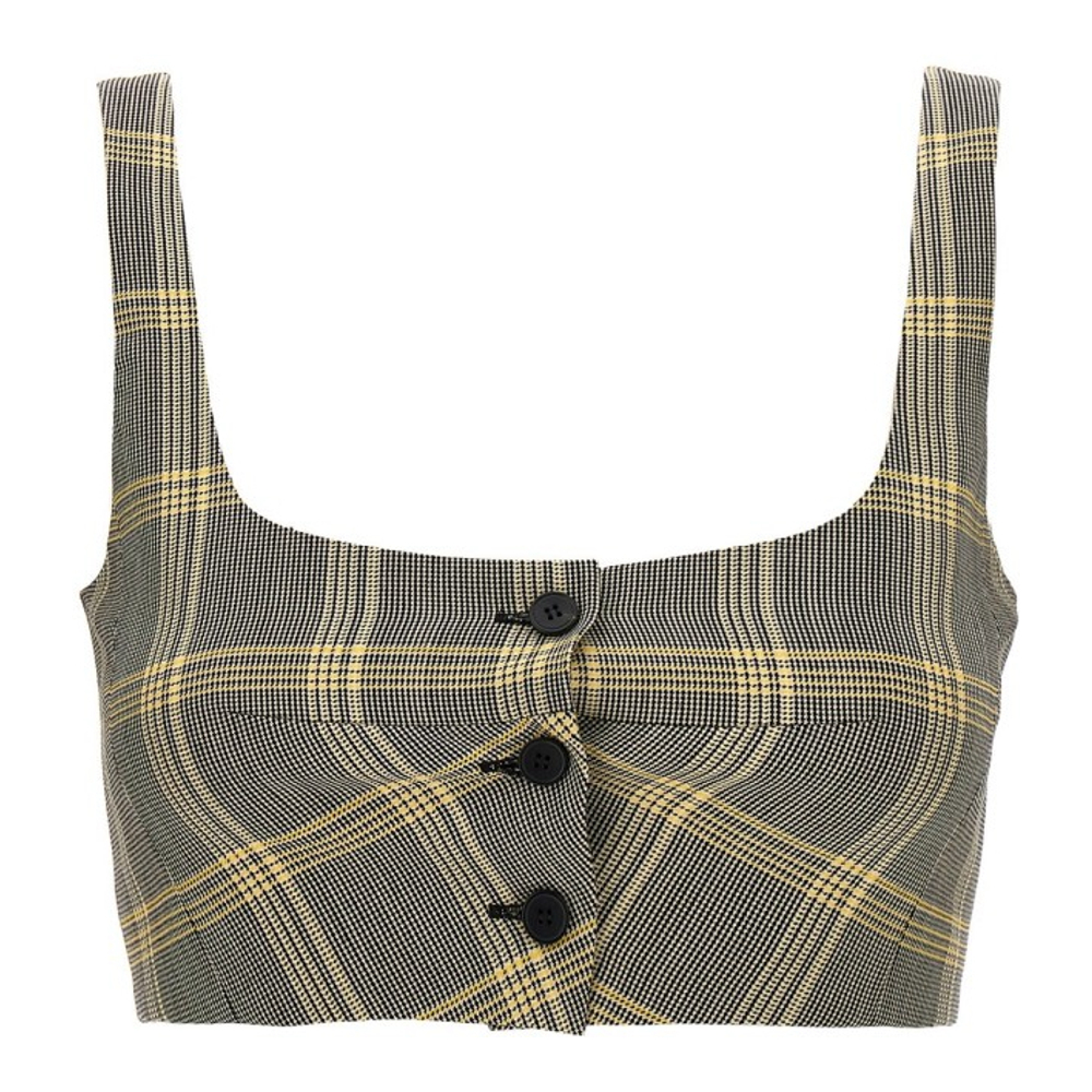 Crop Top 'Check' pour Femmes