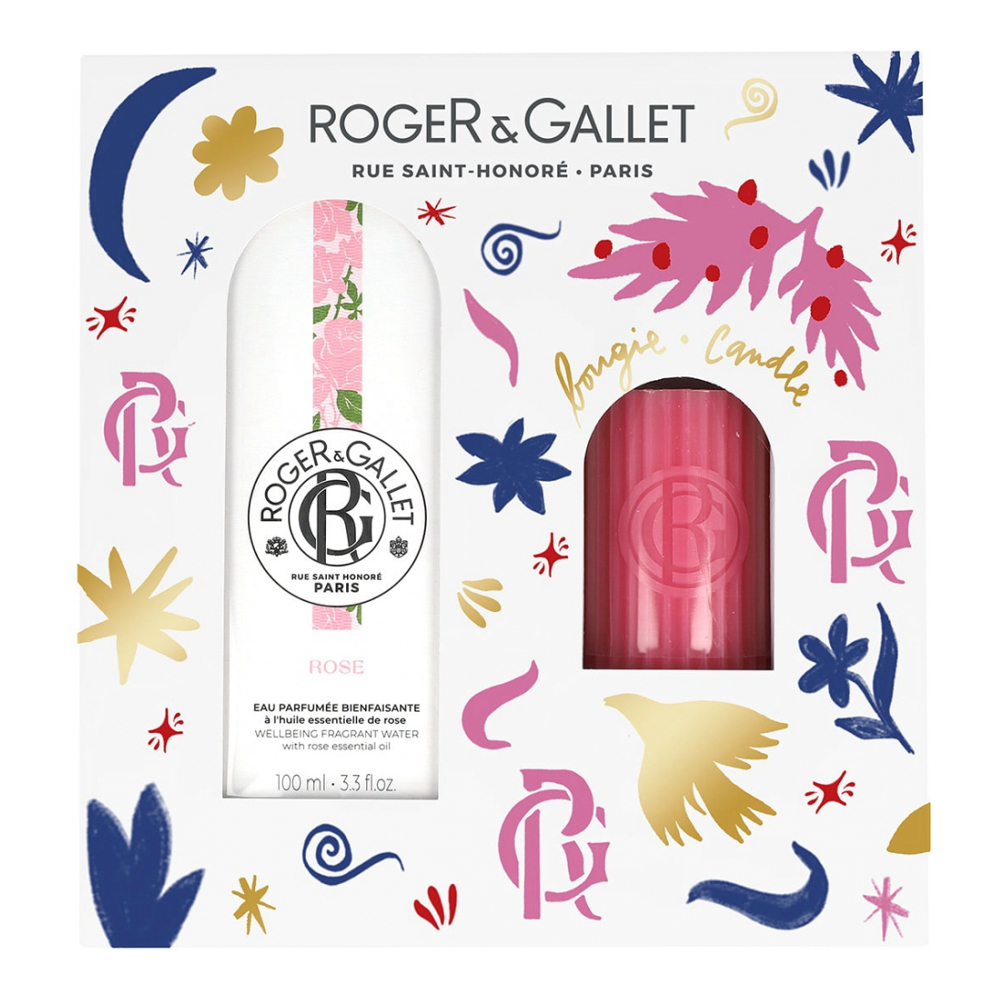 Coffret Cadeau 'Rose' - 2 Pièces